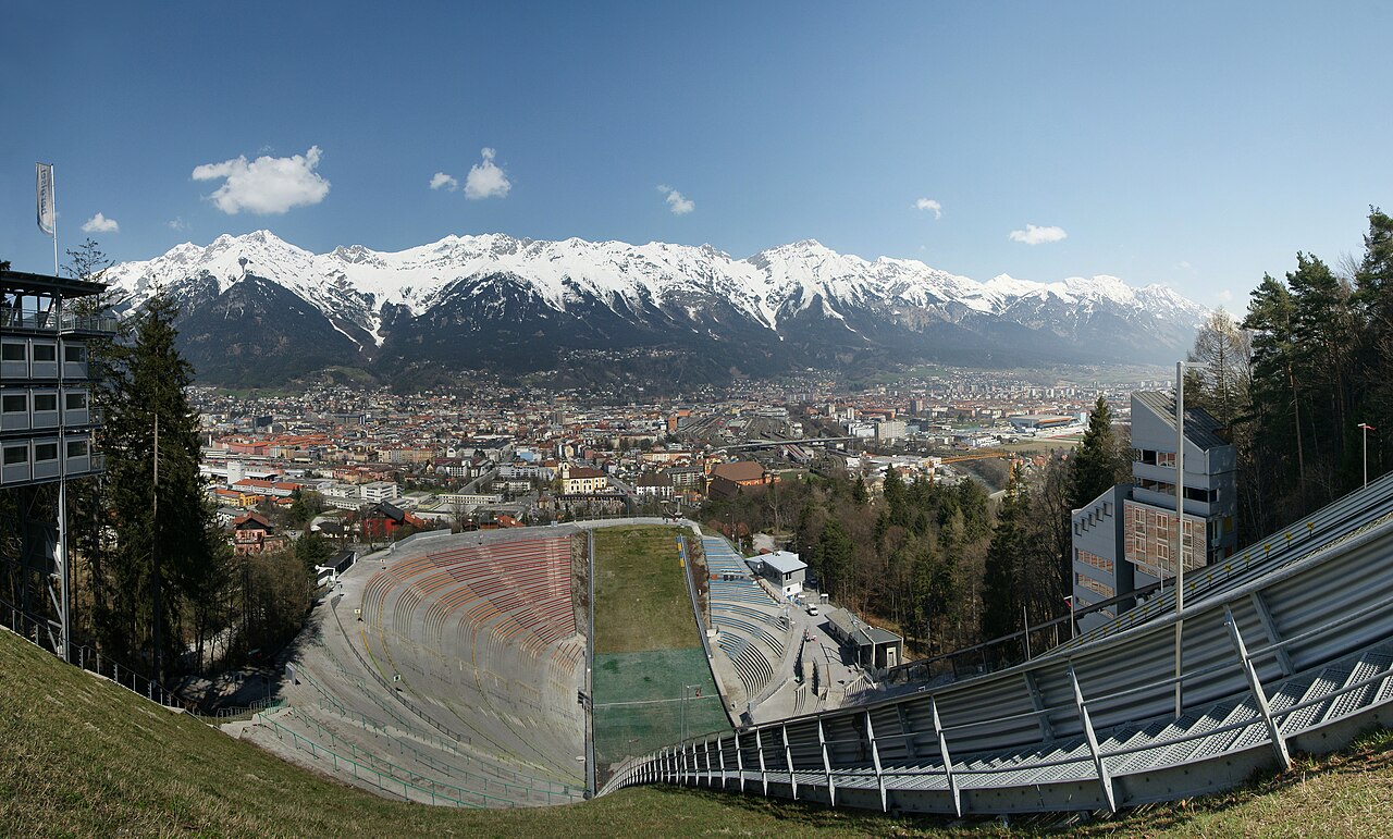 Nordkette über Innsbruck