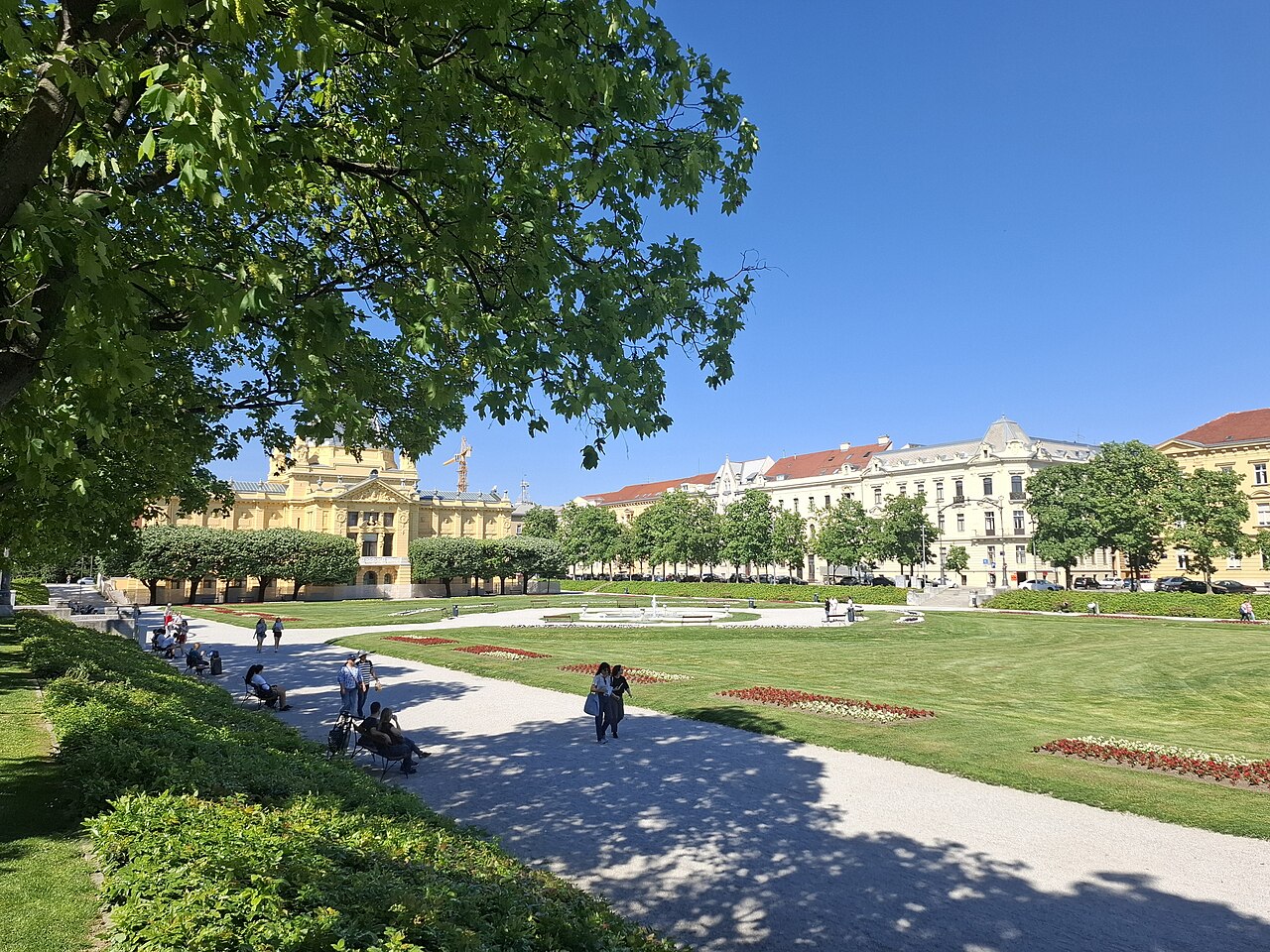King Tomislav Square, May 2025