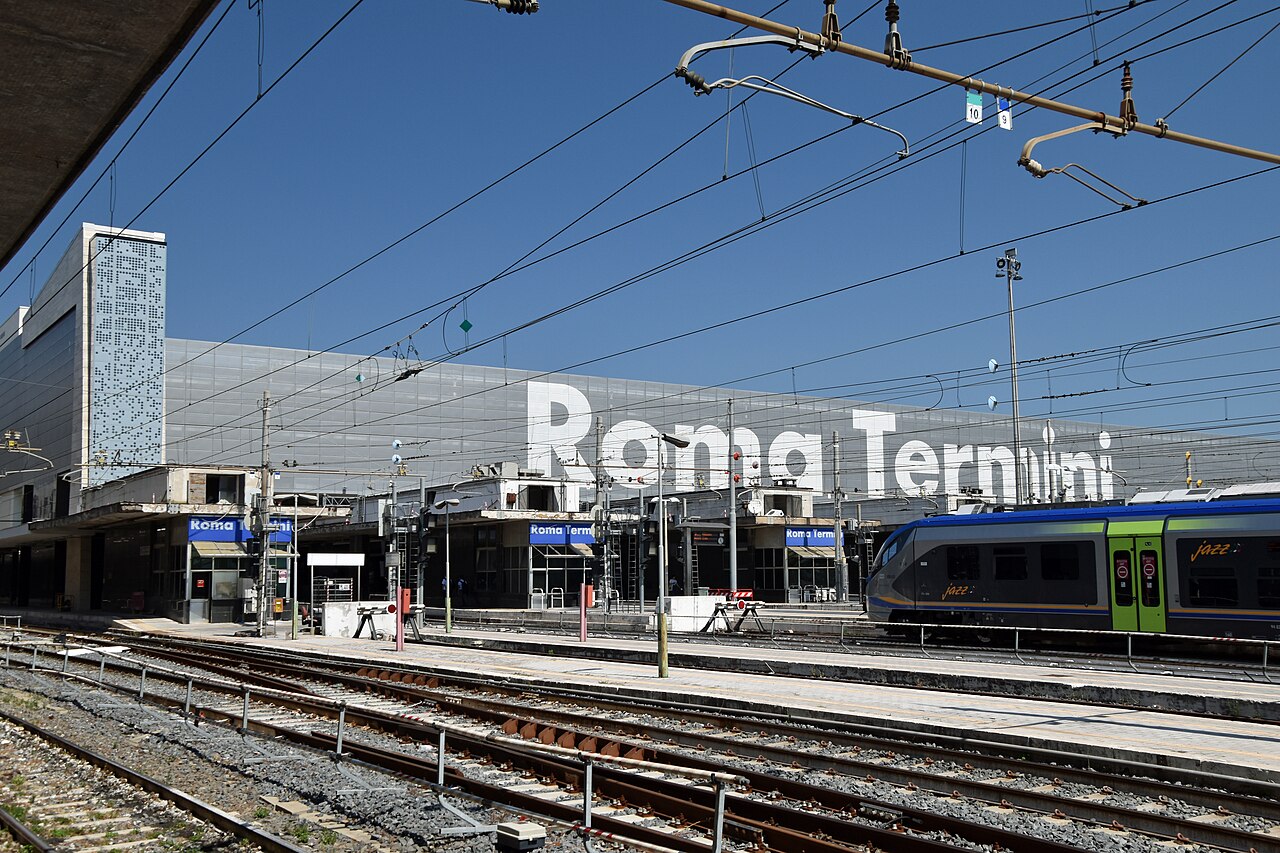Roma Termini railway station, 2022