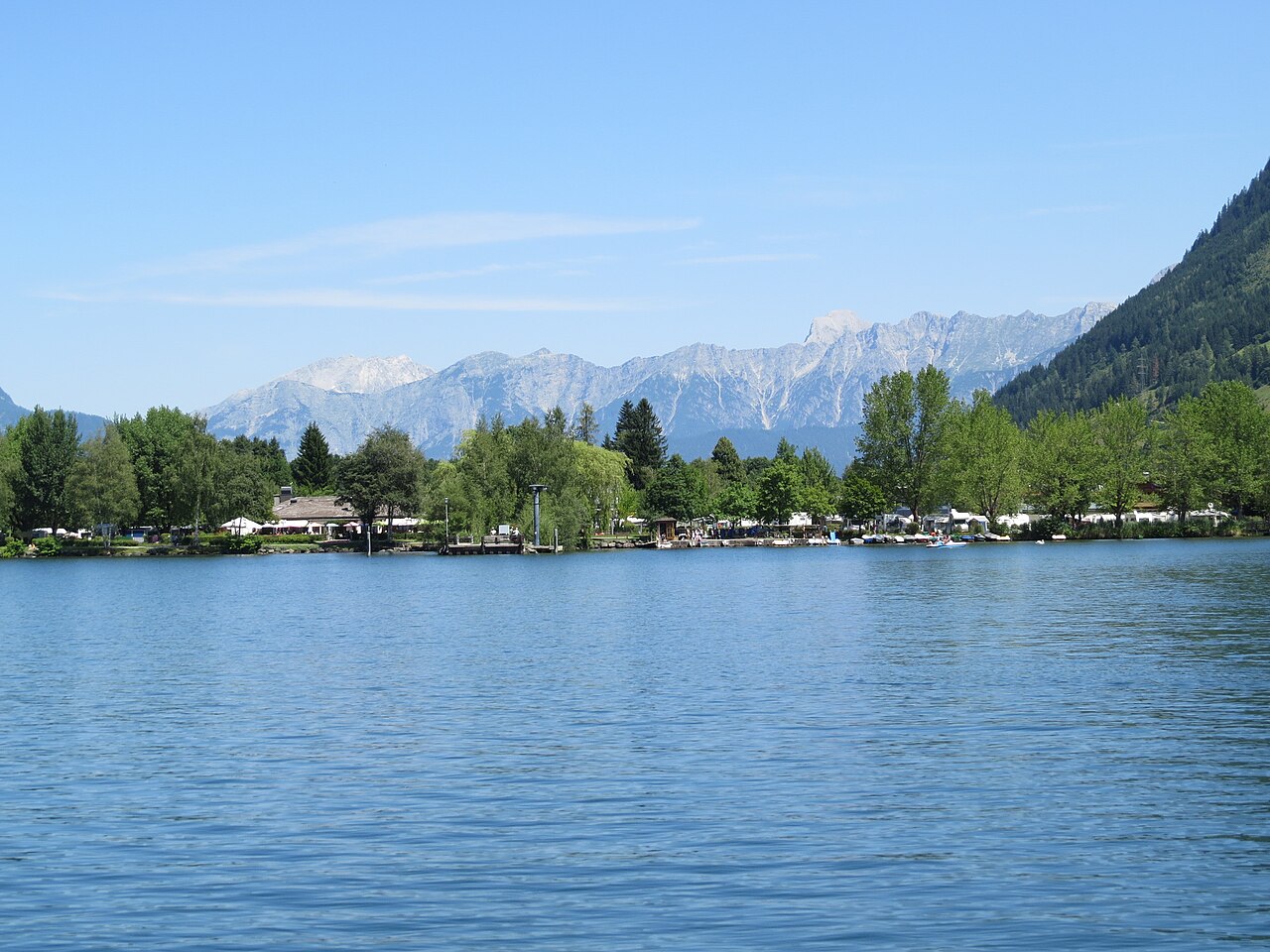 Zeller See bei Zell am See im Sommer