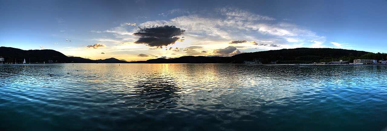 Wörthersee bei Klagenfurt in Kärnten