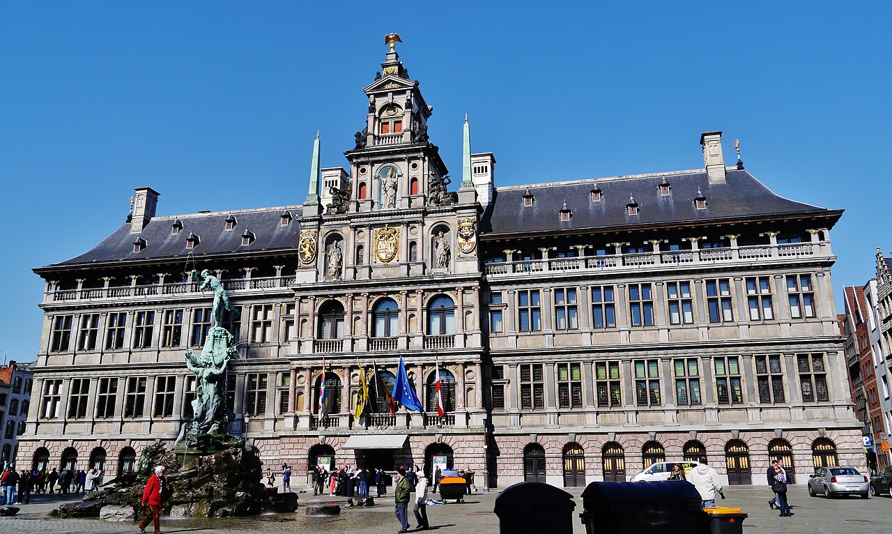 Rathaus am Grote Markt in Antwerpen