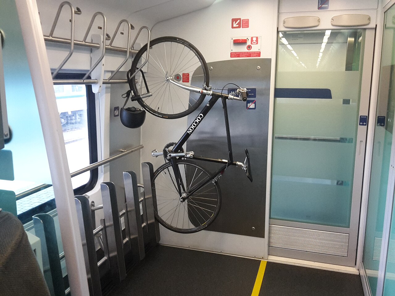 Fahrradabteil im ÖBB Railjet