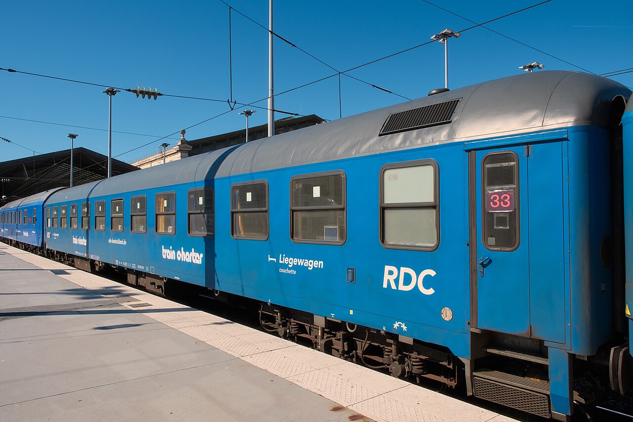 Liegewagen des European Sleeper in Paris