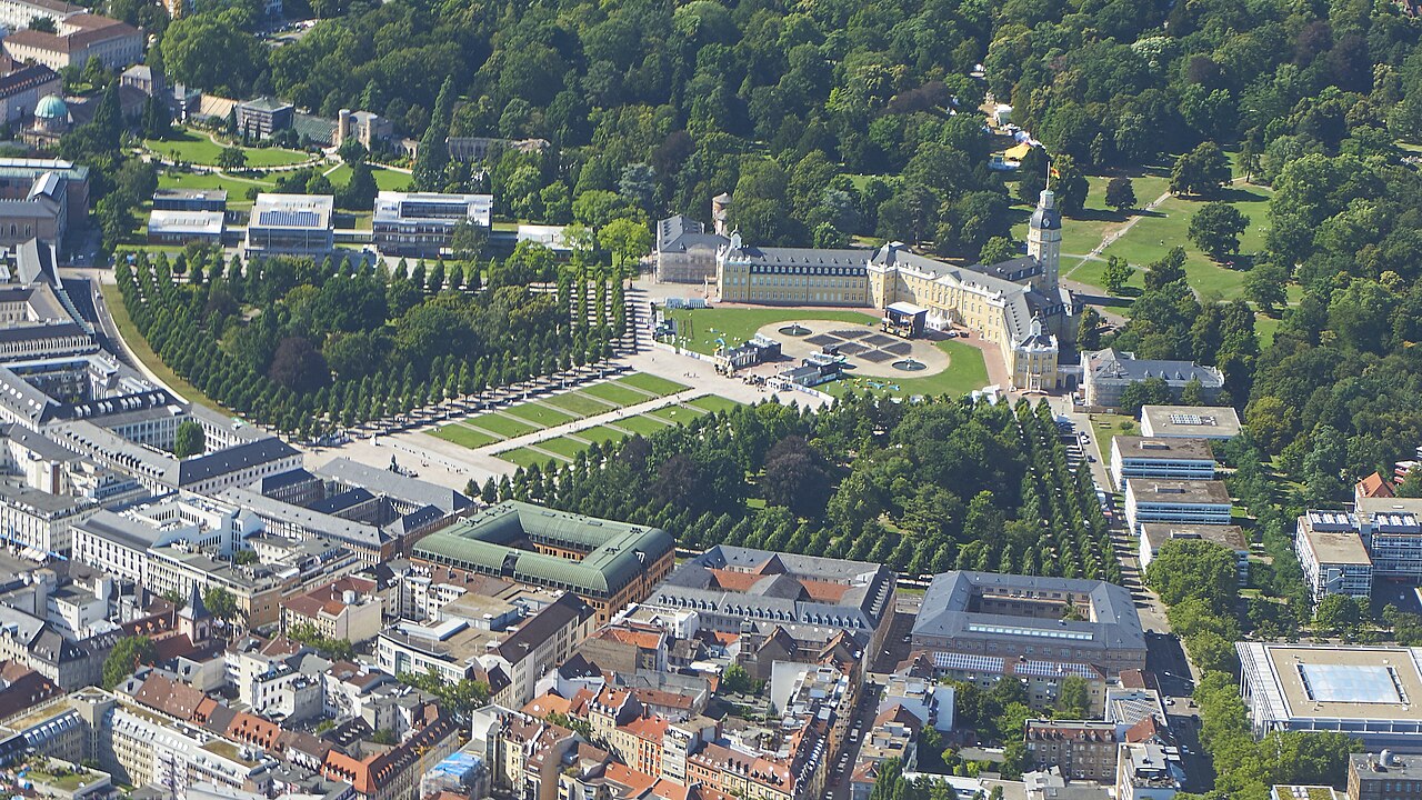Stadtansicht Karlsruhe