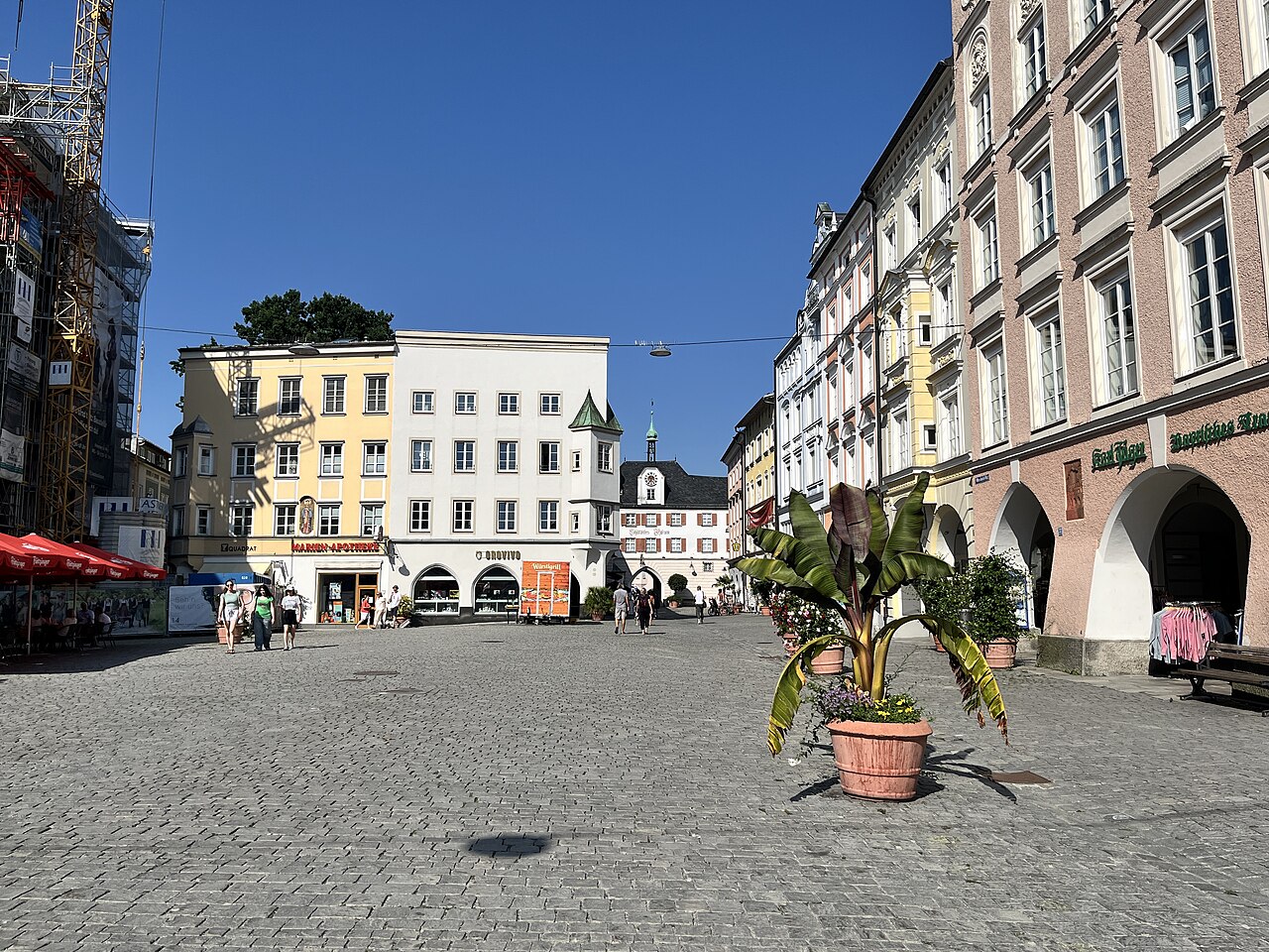 Stadtansicht Rosenheim