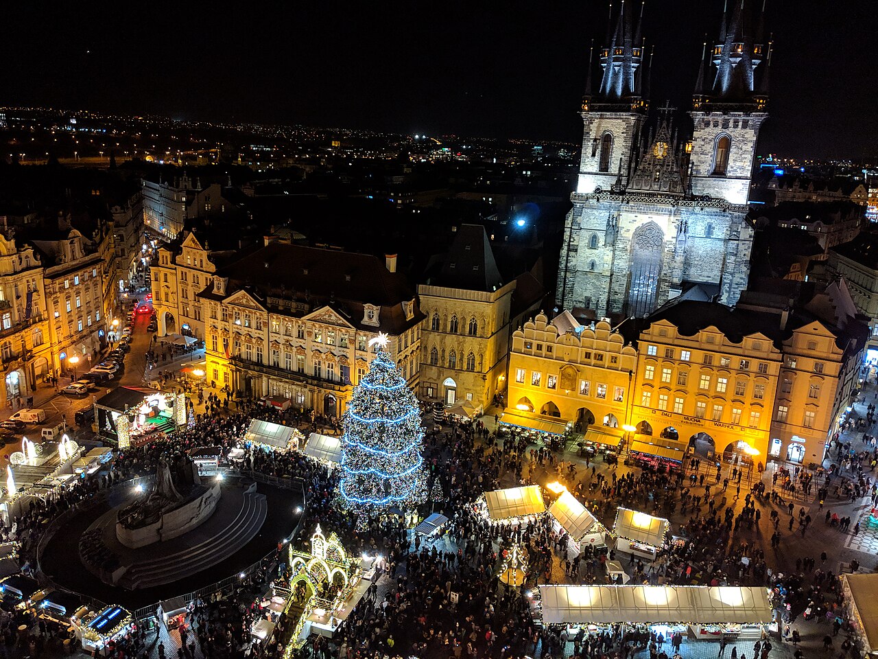 Weihnachtsmarkt in Prag
