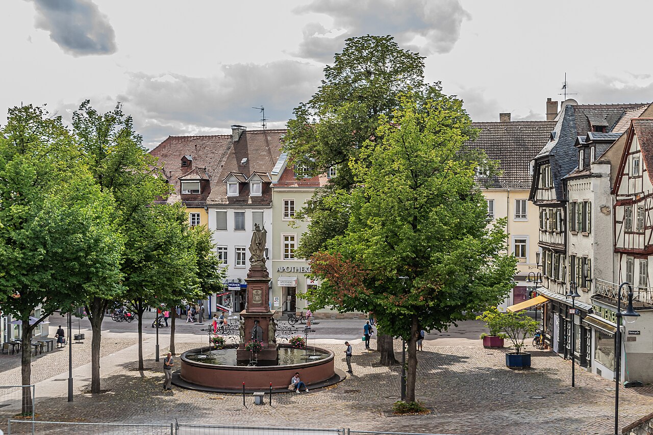 Stadtansicht Bensheim