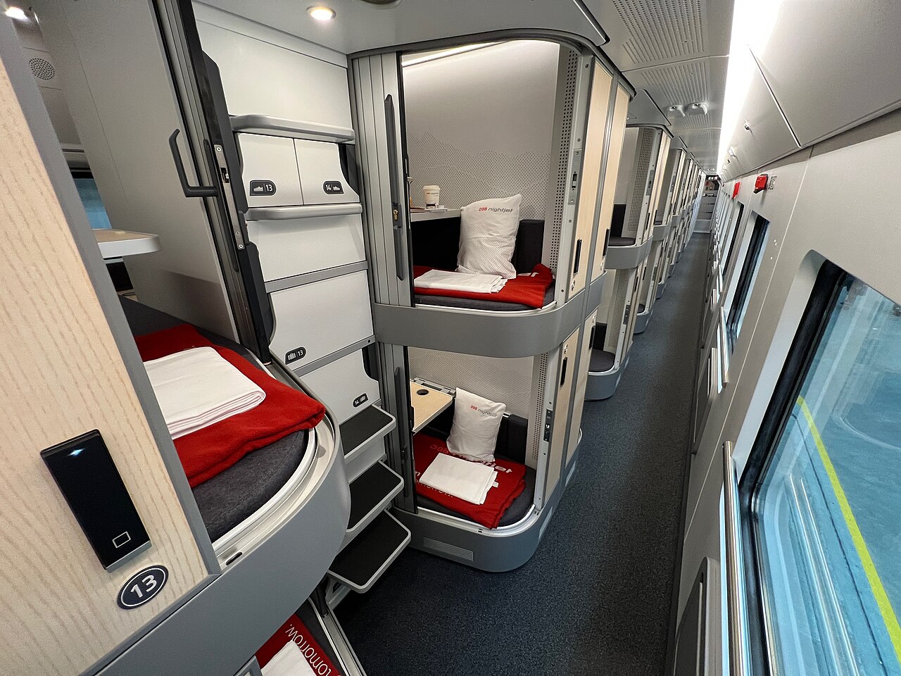 Mini Cabins im Nightjet der neuen Generation