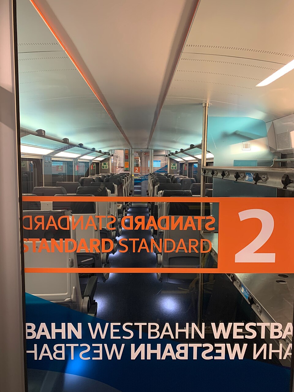 Standard Class im WESTbahn KISS 3